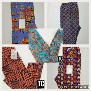 Lot of 5 TC Lularoe Leggings